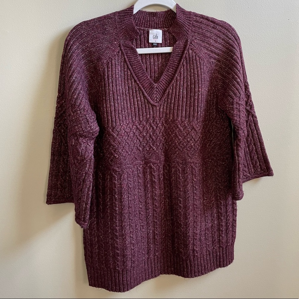 CAbi Chime Pullover Sweater 🍒 S 🍒
